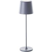 KAAMI BRILLIANT LED tafellamp - 2W - IP44 - Metaal en kunststof - Grijs - thumbnail