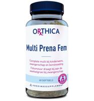 Orthica Multi Prena Fem Softgels - thumbnail