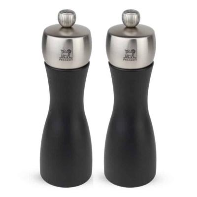 Peugeot Fidji Noir Peper- en Zoutmolen set van 2 Peugeot Fidji Noir Peper- en Zoutmolen set van 2