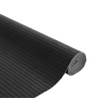 Vloerkleed rechthoekig 80x500 cm bamboe grijs - thumbnail