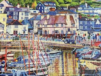 Lyme Regis Harbour Puzzel 1000 Stukjes