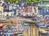 Lyme Regis Harbour Puzzel 1000 Stukjes - thumbnail