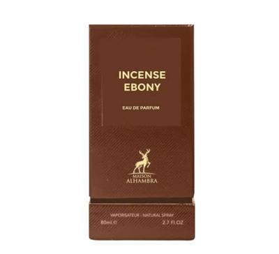 Uniseks Parfum Maison Alhambra Incense Ebony EDP 80 ml