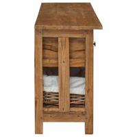 Dressoir 100x30x50 cm massief mahoniehout - thumbnail
