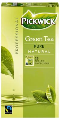 Thee pickwick fair trade green pure 25x1.5gr Thee pickwick fair trade green pure 25x1.5gr