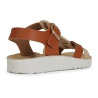 Kindersandalen J45EA Costarei Girl GEOX® bruin - thumbnail