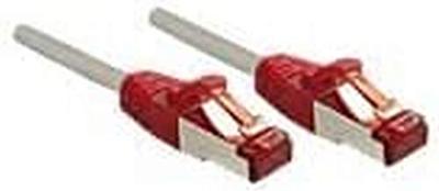 LINDY 47841 RJ45 Netwerkkabel, patchkabel CAT 6 S/FTP 7.50 m Grijs Snagless 1 stuk(s)