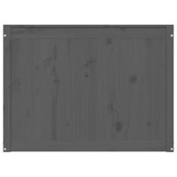 Wasmand 88,5x44x66 cm massief grenenhout grijs - thumbnail