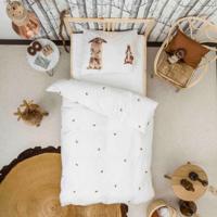 Snurk Furry Friends FLANEL Dekbedovertrek - thumbnail