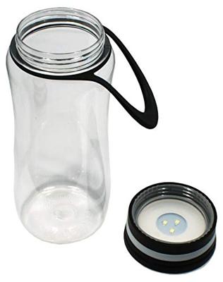POWERplus Waterfles met zonnecel en ledverlichting