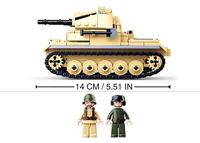 Sluban WWII - German light tank (M38-B0691) - thumbnail