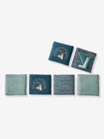 Bedbumper/stootrand box BROCÉLIANDE groen, bedrukt - thumbnail