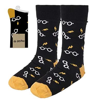 Harry Potter Socks Glasses & Lightning 38-45