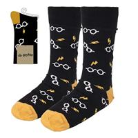 Harry Potter Socks Glasses & Lightning 38-45 - thumbnail