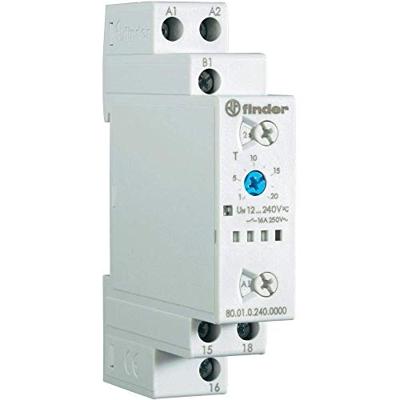 Finder 80.01.0.240.0000 Tijdrelais Multifunctioneel 1 stuk(s) Tijdsduur: 100 ms - 24 h 1x wisselcontact Piece