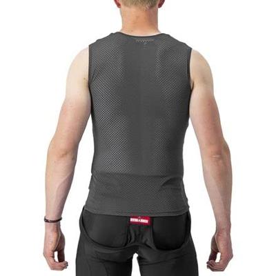 Castelli Pro mesh 2.0 mouwloos ondershirt zwart heren M Castelli Pro mesh 2.0 mouwloos ondershirt zwart heren M