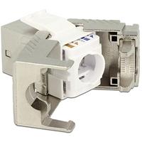 Delock 86288 Keystone-module RJ45-aansluiting Cat.6A zonder gereedschap - thumbnail
