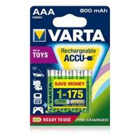 Varta 56703 Ready2Use 4xAAA Oplaadbare Batterijen - thumbnail