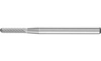 PFERD TOOLS 21205053 Freesstift Wals Lengte 40 mm Afmeting, Ø 2 mm Werklengte 10 mm Schachtdiameter 3 mm - thumbnail