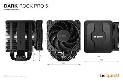 Be Quiet! Dark Rock Pro 5 koeler