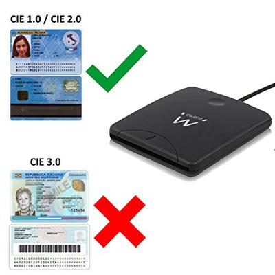 ID/SIP-kaartlezer Ewent FLTLCH0025 EW1052 USB 2.0 - thumbnail