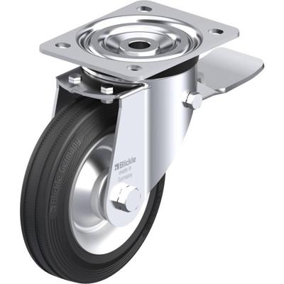 Blickle L-V 162R-ST Zwenkwiel met rem Wieldiameter: 160 mm Draagvermogen (max.): 135 kg 1 stuk(s)