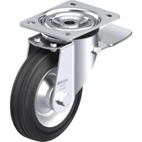 Blickle L-V 162R-ST Zwenkwiel met rem Wieldiameter: 160 mm Draagvermogen (max.): 135 kg 1 stuk(s) - thumbnail