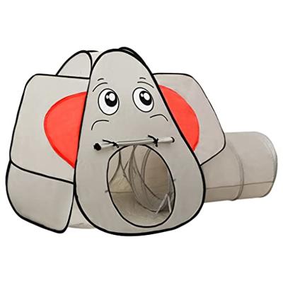 VidaXL Kinderspeeltent met 250 ballen olifant 174x86x101 cm grijs VidaXL Kinderspeeltent met 250 ballen olifant 174x86x101 cm grijs