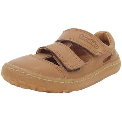 Barefootsandalen met bandjes voor kinderen BAREFOOT SANDAL FRODDO karamel