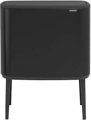 brabantia Bo Touch Bin 31 62 03 Afvalbak 34 l Staal (l x b x h) 312 x 540 x 680 mm Zwart 1 stuk(s) - thumbnail