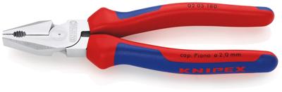 Knipex 02 05 180 Werkplaats Kracht-combitang 180 mm DIN ISO 5746