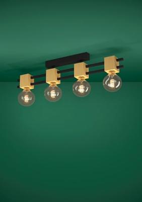 Stars of Light Strakke plafondlampLevantara 4-lichts - 390189