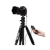 Rollei Kabelontgrendeling voor Sony - Instelbare belichtingstijd van 1 seconde tot 100 uur, LCD-scherm met achtergrondverlichting, incl. batterijen - Zwart - thumbnail