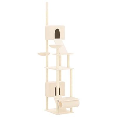 Bussandri Exclusive - Kattenmeubel vloer tot plafond 277-303 cm crèmekleurig