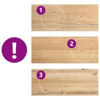 Vensterbanken 2 st onbehandeld 100x40x2 cm massief eikenhout - thumbnail