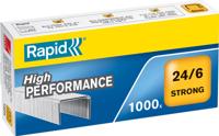 Nieten Rapid 24/6 gegalvaniseerd strong 1000 stuks - thumbnail