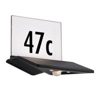 Paulmann 94243 Yoko Huisnummerlamp op zonne-energie met bewegingsmelder Energielabel: A (A - G) 1.2 W Warmwit Antraciet - thumbnail
