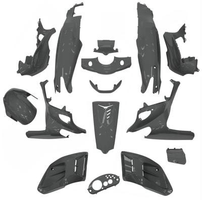 Edge Plaatset 15-delig voor gilera runner tot bouwjaar 08-2005 - nardo grey Edge Plaatset 15-delig voor gilera runner tot bouwjaar 08-2005 - nardo grey