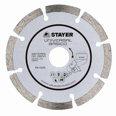 Snijschijf Stayer Ø 125 mm Universeel Snijschijf Stayer Ø 125 mm Universeel
