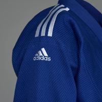 Adidas Champion II Slim Fit IJF Approved judopak blauw - thumbnail