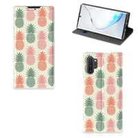 Samsung Galaxy Note 10 Plus Flip Style Cover Ananas - thumbnail