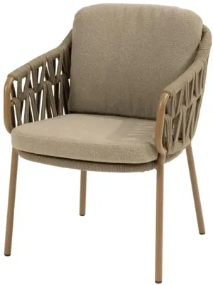 4 Seasons Outdoor dining tuinstoel biarritz amber