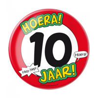 XL Button 10 Jaar - thumbnail