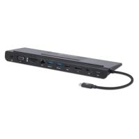 Manhattan Usb-C Dock/Hub With Card Reader And Mst, Ports (X9):, 153478 - thumbnail