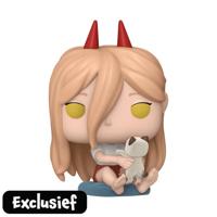 Funko Pop! figuur Chainsaw Man Power met Meowy - thumbnail