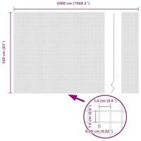 Gelaste draadhek Zilver 1.6 x 50 m Staal - thumbnail