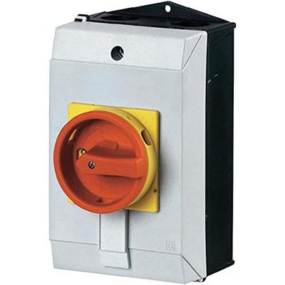 Eaton P1-25/E AAN/UIT-schakelaar Voor frontbevestiging 690 V Zwart 1 stuk(s)