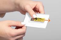 Durable 826019 Naamplaatje CLICK FOLD (b x h) 90 mm x 54 mm magneet 10 stuk(s) - thumbnail