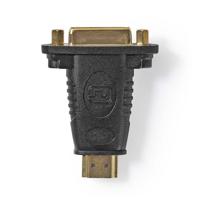 Nedis CVGP34910BK Hdmi- Dvi-adapter Hdmi-connector - Dvi-d 24+1-pins Female Zwart - thumbnail
