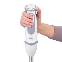 Braun MQ5245WH MultiQuick 5 Vario Staafmixer Wit/Grijs - thumbnail